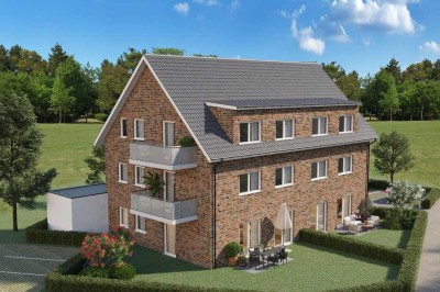 3 Zimmer Neubauwohnung mit Garten