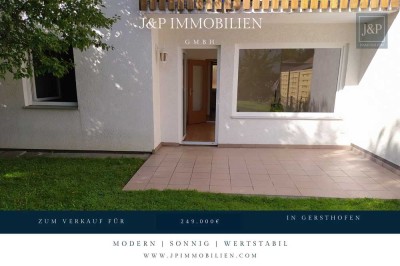 Helle 2-Zimmer-Gartenwohnung mit Terrasse