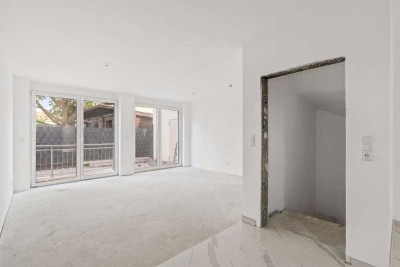 KENSINGTON Exklusiv - Haus im Haus: Stilvolle Maisonettewohnung über drei Ebenen, veredelter Rohbau