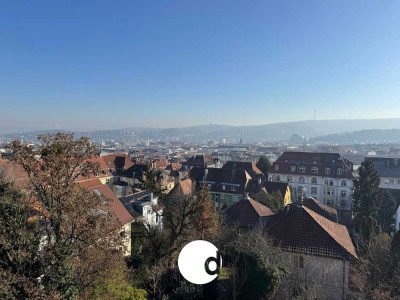 Penthouse mit spektakulärem Blick im begehrten Stuttgarter Westen