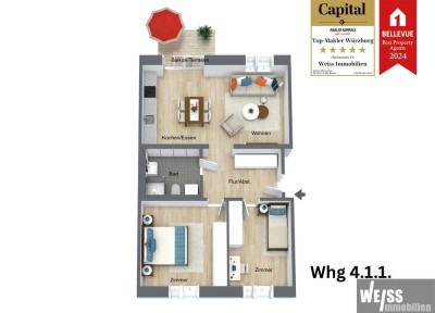 ++ Nur noch wenige Wohnungen verfügbar ++ 3-Zimmer Wohnung in einer Baugemeinschaft in Hilpoltstein