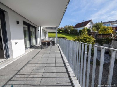 Moderne 3-Zimmer-Wohnung mit großem Balkon in Moos – Bezugsfrei ab 01.11.2025