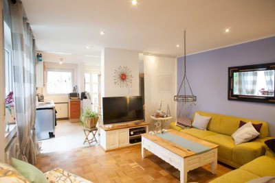Moderne Erdgeschosswohnung mit großer Terrasse
