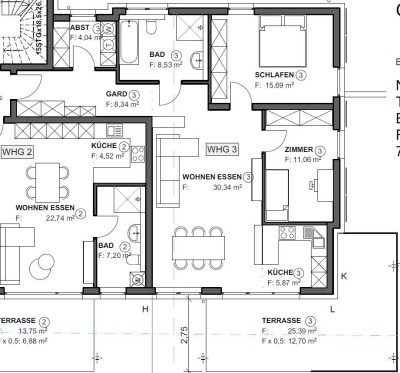 Schöne 3,5 Zimmer Wohnung mit Terrasse in Bubsheim - 3