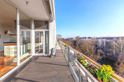 besonderes Penthouse am Paul-Lincke-Ufer - Urbaner Luxus in ruhiger Toplage