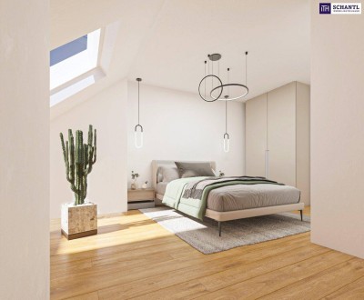 Exklusive Neubau-Maisonette-Wohnungen in einem revitalisiertem Altbauhaus mit Terrasse + effizienter Luftwärmepumpe + Klimaanlage