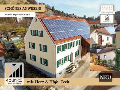 Charaktervolles Bauernhaus mit Nebenhaus, großer Scheune & Garten – nahe Hahnenkammsee