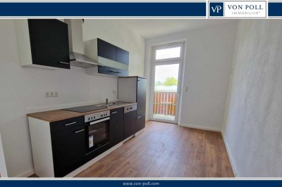 Sehr schöne 100 m²-Wohnung mit Einbauküche und zwei Balkonen!