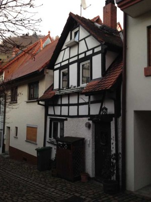 Ein Hexenhäuschen in der Heppenheimer Altstadt