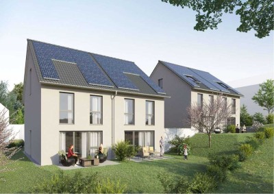 Doppelhaushälfte in sonniger, ruhiger Aussichtslage