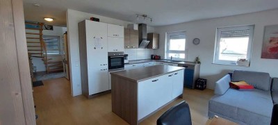 Exklusive, neuwertige 3-Raum-Maisonette-Wohnung mit gehobener Innenausstattung in Hockenheim
