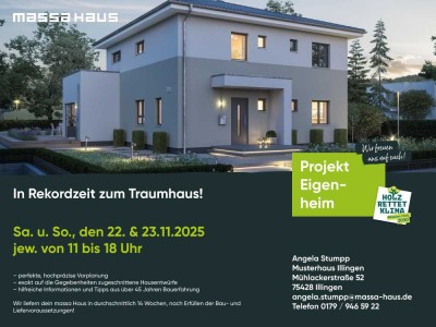 Neubau Beratung am 22. & 23.11.25 !