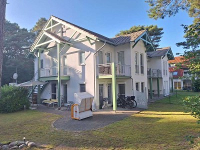 250 m zur Ostsee - 2-Zimmer-FeWo mit Terrasse, alleinigem Grundstück, Stellplatz und Schuppen