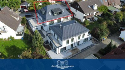NEUBAU-Erstbezug - 3-Zimmer Dachterrassenwohnung in TOP-Lage Dachau´s - Bezugsfertig!