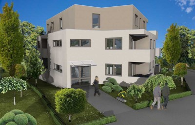 Erstklassige Neubau Dachgeschoss „Wohnung 9“, 80m² mit großem Balkon und Tiefgarage