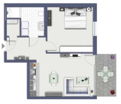 Moderne 2-Zimmer-Wohnung in Fulda – Nachmieter ab 01.11. / 01.12.