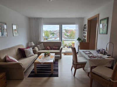 Helle 2-Zimmer Penthouse-Wg. mit Dachterrasse und toller Aussicht in Eberdingen-Hochdorf