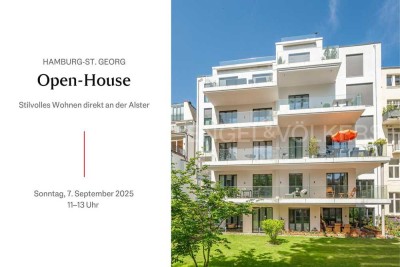 Traumlage an der Alster: Open House diesen Sonntag von 11 bis 13 Uhr!