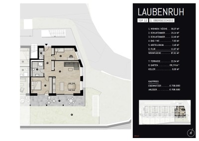 geräumige 3-Zimmer Wohnung mit Garten in Innsbruck