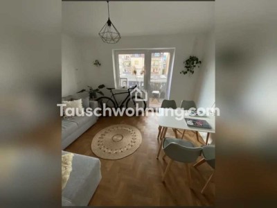 Tauschwohnung: Wohnung mit Balkon im Westen