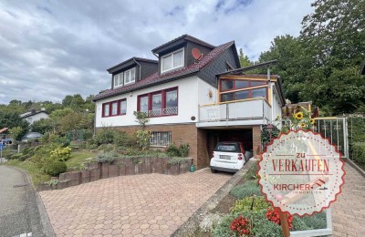 Gepflegtes Einfamilienhaus mit Einliegerwohunung in Rauenberg / Rotenberg (Schlossblick, Sauna, Wall