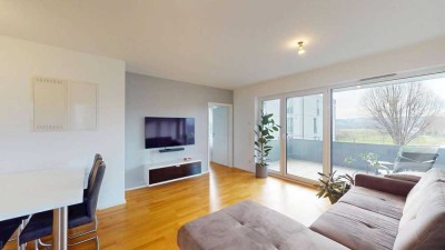 Moderne 3-Zimmer-Wohnung (Bj. 2016) mit Balkon, TG-Stellplatz & Aufzug in Weingarten