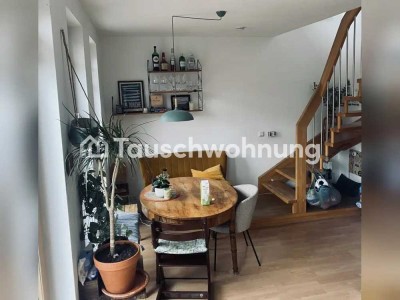 Tauschwohnung: 3 Zi Maisonette mit gr. Terrasse gegen größer