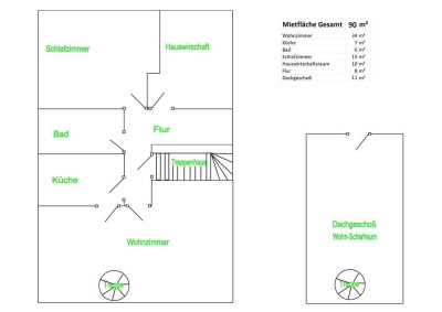 Erstbezug nach Sanierung: ansprechende 4-Zimmer-Wohnung mit gehobener Innenausstattung in Much