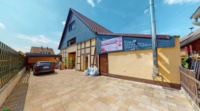 Frisch renovierte Erdgeschosswohnung 3Z, Küche, Bad 95 m² incl. Terrasse in Barsinghausen Langreder