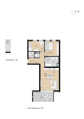 3-Zimmer Neubauwohnung mit Balkon