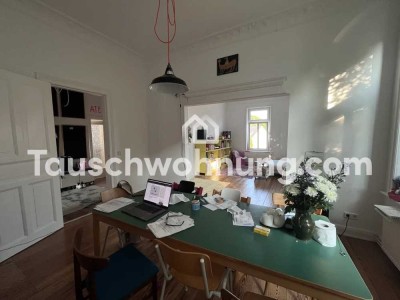 Tauschwohnung: Schöne 6-Zi. Altbau-Familienwohnung im Grünen