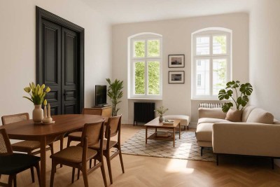 Stilvolle Altbauwohnung mit Südbalkon – 3 Zimmer voller Charme!