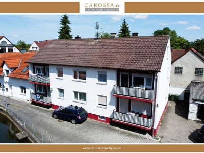 Moosburg-Zentrum: MFH mit 4 Einheiten, DG erweiterbar – lukrative Anlage!