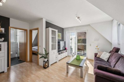 Attraktive 2-Zimmer-Dachgeschosswohnung mit Tiefgarage in Gaggenau – Bad Rotenfels