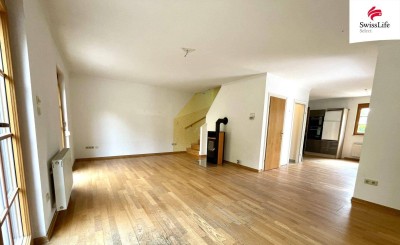 Renovierung erforderlich | 6 Zimmer, 4 Etagen, Sauna – Solide Doppelhaushälfte – Wohnqualität in Laab im Walde