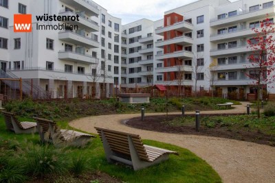 Erstbezug! Stilvolles 1-Zimmer-Apartment mit Balkon & Tiefgaragenstellplatz in Frankfurt-Gallus