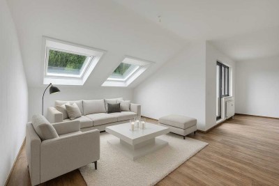 Stilvoll wohnen in Heidelberg: 3-Zi-DG mit Dachterrasse & digitalem Rundgang