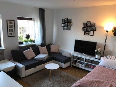 Ruhig gelegenes, gut geschnittenes 1-Zimmer-Appartement in Oberhaching