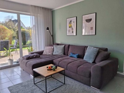 Freundliche 2-Zimmer-Terrassenwohnung mit gehobener Innenausstattung mit Einbauküche in Overath