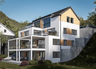 Neubau: Moderne Wohnung mit großzügigem Balkon