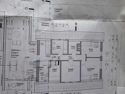 Attraktive 4-Zimmer-Dachgeschosswohnung mit geh. Innenausstattung mit Balkon und EBK in Clarholz