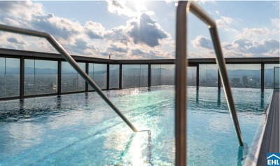 Vollmöblierte 2 Zimmerwohnung mit herrlichem Ausblick über Wien!