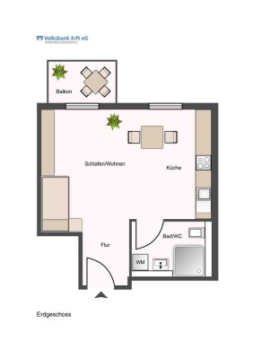 Modernes Wohnen im Neubau – Exklusives Apartment wartet auf Sie! inkl. Balkon und PKW-Stellplatz