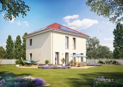 Ruhige Grünlage. Neubau Stadtvilla inkl. Grundstückskauf