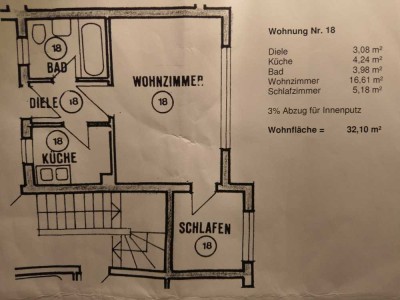 Gepflegte 2-Zimmer-Wohnung mit EBK in Heidelberg