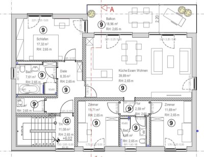 Wohneinheit 9 / 4-Raum Wohnung zu verkaufen