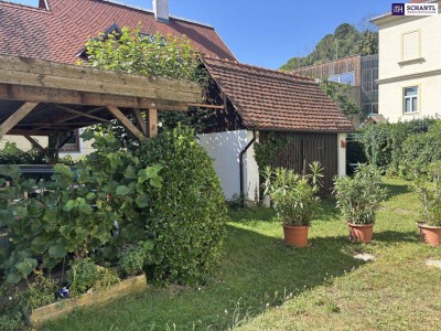 ++GARTENWOHNUNG in in RUHIGER STRASSGANGER-LAGE++ GARTENNUTZUNG ca. 280m², CARPORT++ LEICHT SANIERUNGSBEDÜRFTIG++