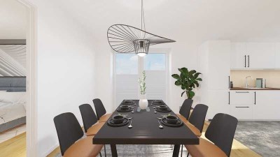 Charmante 2-Zimmer-Wohnung mit Balkon