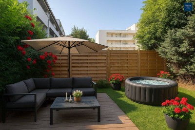 Alte Poststraße 98b/14 - Sonnige und familienfreundliche 3 Zimmerwohnung mit einer Loggia und kleiner Grünfläche in Eggenberg zu vermieten