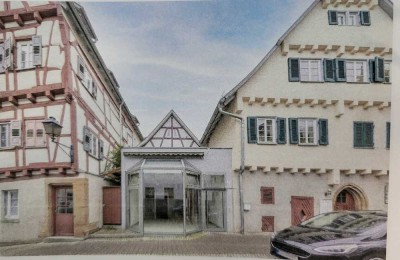 Kleines Wohn/Geschäftshaus mitten in Markgröningen